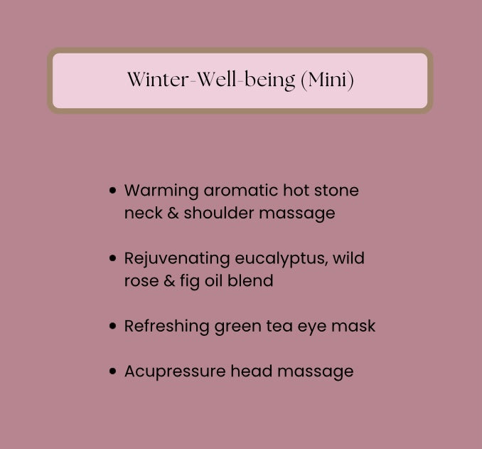 ❄️Winter Wellbeing Mini Treatment Gift Voucher❄️